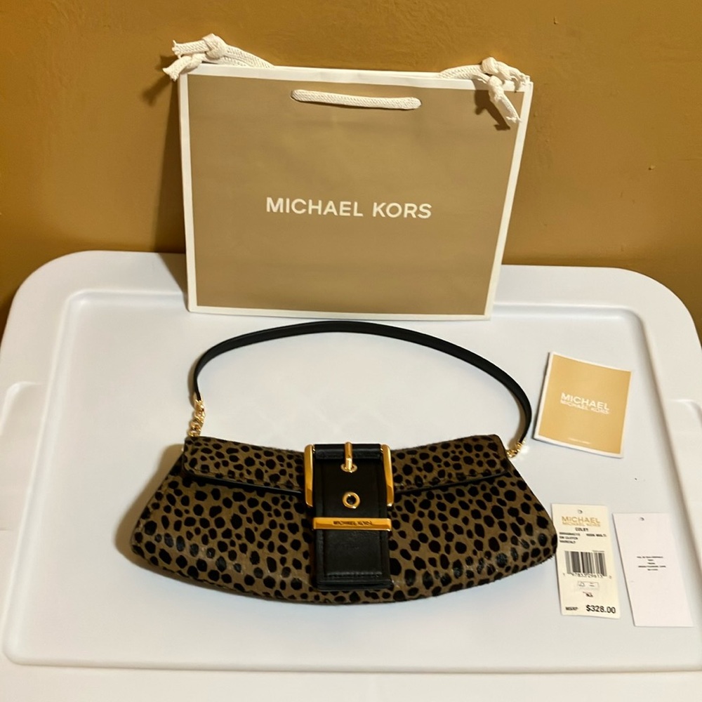 Michael Kors Colby SM Clutch Husk Multi